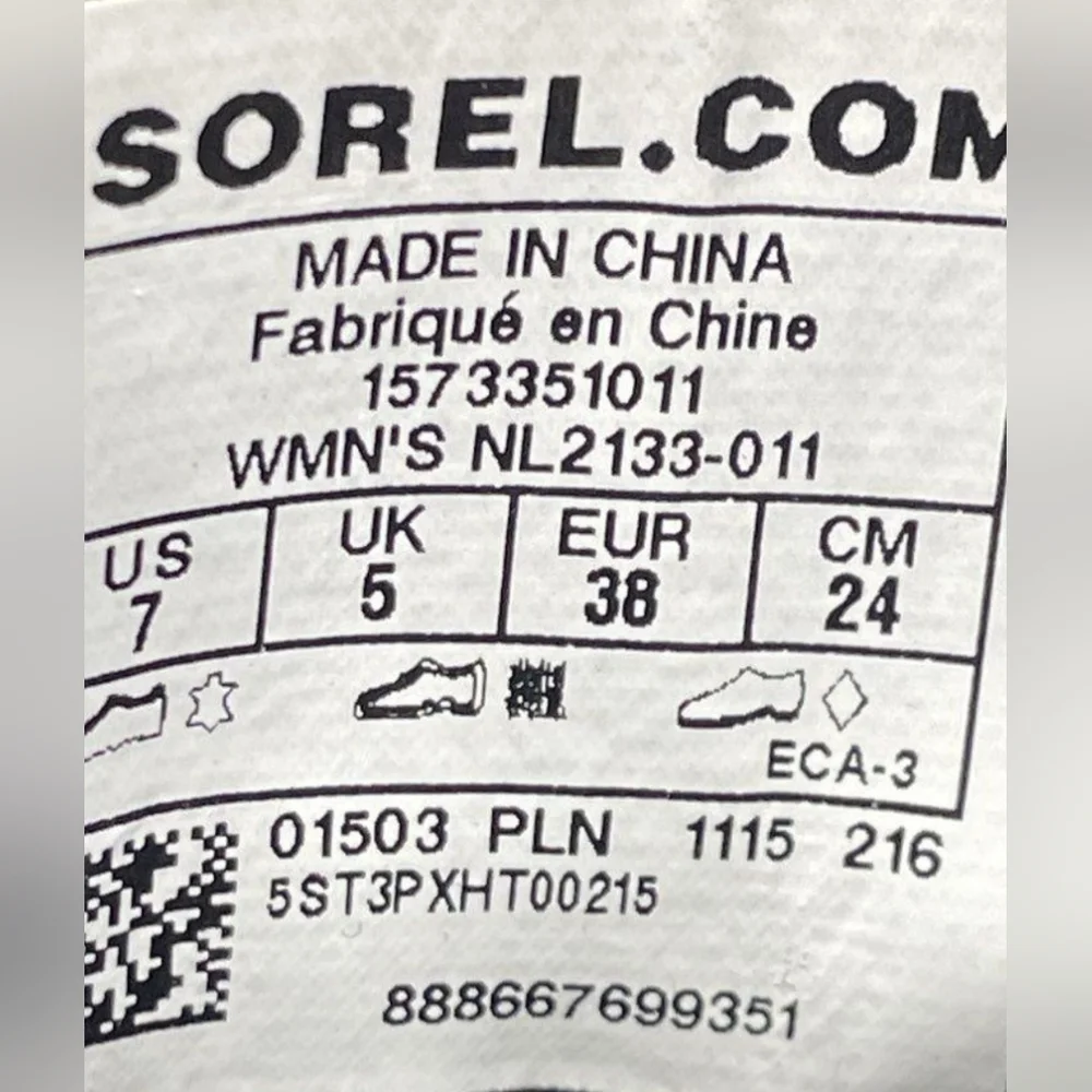 Sorel stylish black